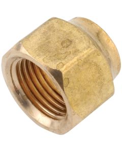 Anderson Metals 3/8 In. Brass Forged Short Flare Nut