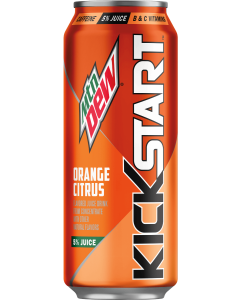 Mt Dew Kickstart Orange