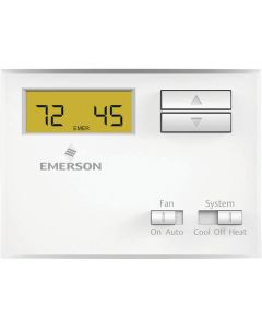 White Rodgers Non-Programmable White Digital Thermostat