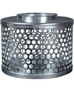 Apache 2 In. ID Plated Steel Suction Hose Strainer
