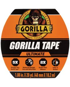 Gorilla 1.88 In. x 20 Yd. Ultimate Tape, Black