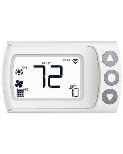 LUX Products CS1 WiFi Programmable White Digital Thermostat