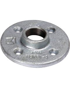 Southland 1-1/2 In. Malleable Iron Galvanized Floor Flange