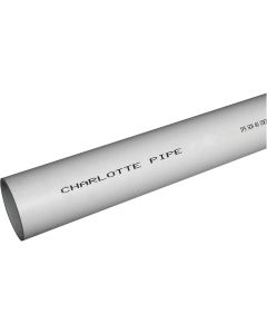 Charlotte Pipe 1-1/2 In. x 10 Ft. Schedule 40 PVC-DWV Cellular Core Pipe