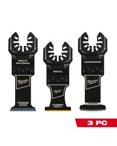 Milwaukee OPEN-LOK™ All-Purpose Multi-Tool Blade Variety Pack 3 Pack
