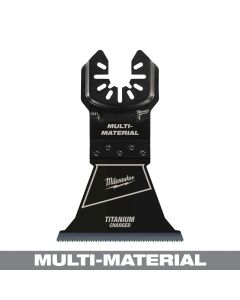 Milwaukee OPEN-LOK™ 2-1/2" TITANIUM CHARGED™ Bi-Metal Multi-Material Multi-Tool Blade
