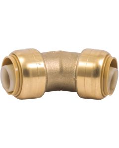 SharkBite 3/4 In. x 3/4 In. 45 Deg. Push-to-Connect Brass Elbow (1/8 Bend)