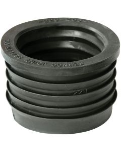 Fernco DWV 2 In. x 2 In. Sewer and Drain PVC Iron Pipe Hub Adapter
