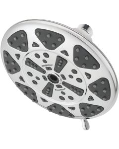 Oxygenics PowerBurst 6-Spray 1.8 GPM Rainshower Fixed Showerhead, Chrome