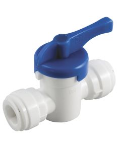 Anderson Metals 3/8 In. x 3/8 In. Plastic Push-In Ball Valve