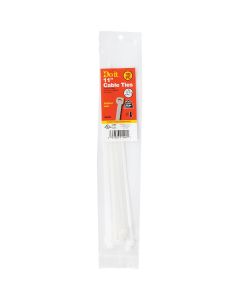 Do it 11 In. x 0.189 In. Natural Color Molded Nylon Cable Tie (10-Pack)