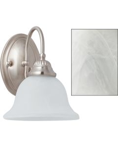 Home Impressions Julianna 1-Bulb Brushed Nickel Wall Light Fixture