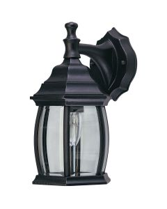 Home Impressions Black Incandescent Type A Outdoor Wall Light Fixture