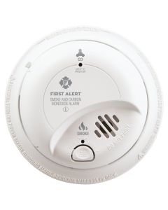 First Alert Hardwired 120V Ionization Carbon Monoxide and Smoke Alarm