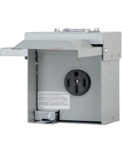Eaton 50A NEMA 14-50R 125V/250V RV Utility Power Outlet
