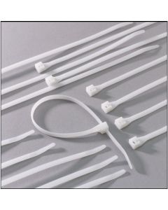 8" White Cable Ties  20pk.
