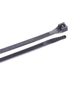 Gardner Bender 11 In. x 0.13 In. Black Nylon Ultra Violet Cable Tie (100-Pack)