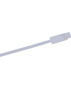 Gardner Bender 8 In. x 0.17 In. Natural Color Nylon ID Cable Tie (25-Pack)