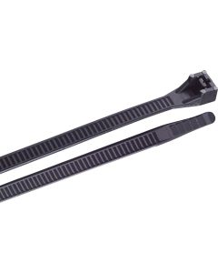 Gardner Bender 18 In. x 0.35 In. Black Nylon Ultra Violet Heavy-Duty Cable Tie (10-Pack)