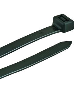 Gardner Bender 48 In. x 0.35 In. Black Nylon Ultra Violet Heavy-Duty Cable Tie (10-Pack)