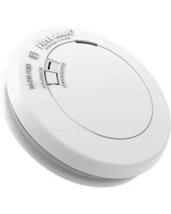 First Alert 10-Year Sealed Battery Photoelectric/Electrochemical Slim Round Carbon Monoxide and Smoke Alarm