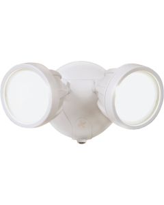 All-Pro White Dusk To Dawn LED Floodlight Fixture