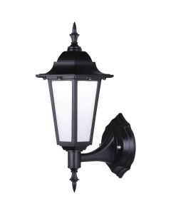 Canarm Black 15 In. LED Outdoor Wall Fixture