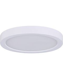 Canarm 11 In. White LED Round Disc Flush Mount Light Fixture