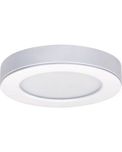 Satco Blink 6 In. White 610-Lumen LED Flush Mount Light Fixture