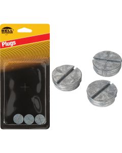 Bell 1/2 In. Gray Closure Plug (3-Pack)