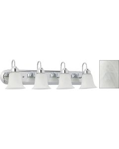 Home Impressions Julianna 4-Bulb Chrome Vanity Bath Light Bar