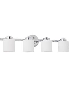 Home Impressions Crawford 4-Bulb Polished Chrome Bath Light Bar