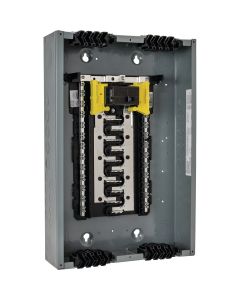 Square D Homeline Qwik-Grip 100A 40-Circuit 20-Space Indoor Main Breaker Plug-On Neutral Load Center