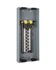 Square D Homeline Qwik-Grip 200A 80-Circuit 40-Space Indoor Main Breaker Plug-On Neutral Load Center