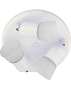 Home Impressions 5 Series 3-Bulb White Ceiling or Wall Light Fixture