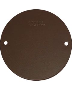 Southwire Round Weatherproof Bronze Blank Cover
