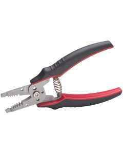 Gardner Bender 6-1/2 In. 10 to 18 AWG Solid, 12 to 20 AWG Stranded Armor Edge Cable Stripper