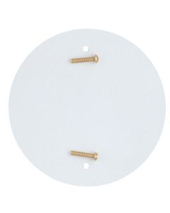 Westinghouse 4-3/4 In. White Blank-Up Plate