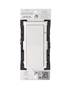 Leviton Decora Smart White 600W 120V Rocker Dimmer Switch