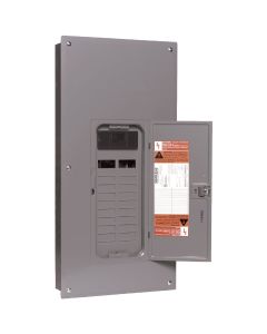 Square D Homeline 200A 20-Space 40-Circuit Indoor Main Breaker Plug-on Neutral Load Center