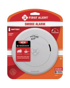 First Alert Battery Powered Photoelectric Smoke Alarm