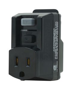 Yellow Jacket 15A 120V GFCI Portable Plug-In Adapter