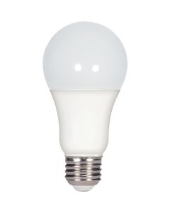 Satco 100W Equivalent Warm White A19 Medium LED Light Bulb (4-Pack)