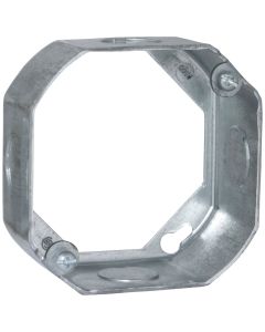 Southwire 4 In. x 4 In. x 1-1/2 In. Steel Octagon Extension Ring