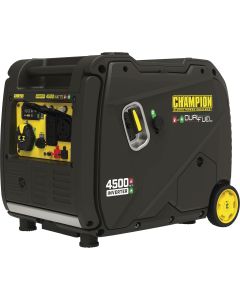 Champion 4500W Dual Fuel Electric/Recoil Inverter Generator with Quiet Technology