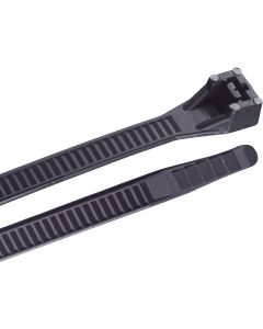Gardner Bender 36 In. x 0.35 In. Black Nylon Ultra Violet Cable Tie (50-Pack)