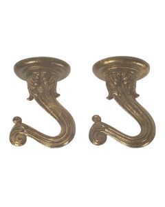 Lamp Hook Antique Brass