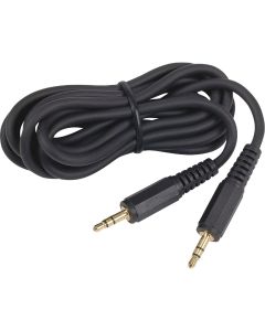 RCA 6 Ft. Black 3.5mm Extension Cable Audio Cable
