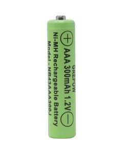 Moonrays Solar Rechargable AAA Replacement Battery (4-Pack)