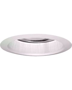 Halo Air-Tite 6 In. White Baffle w/Clear Reflector Recessed Fixture Trim